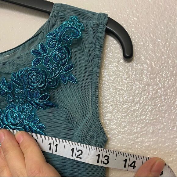 Weissman dance ballet tutu costume sage green A THOUSAND MILES 12605 child MC - Picture 8 of 10